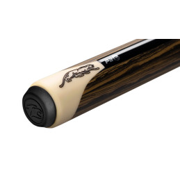 Predator Black P3 Pool Cue with Leather Luxe Wrap