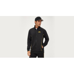 Predator veste a fermeture éclair noire
