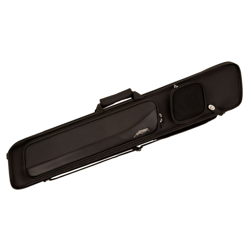Predator Sport Black Soft Pool Cue Case - 3 Butts x 4 Shafts