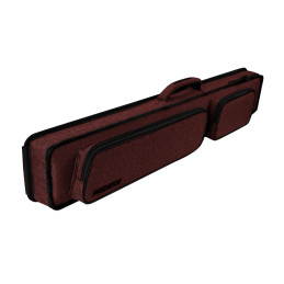 Predator Metro Red Hard Pool Cue Case - 3 Butts x 5 Shafts