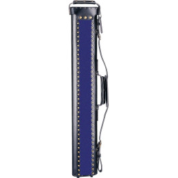 Instroke Geo leather Black/Blue 2x3 case 