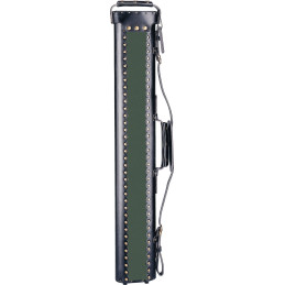 Étuis Instroke Geo en cuir Noir/Vert 2x3