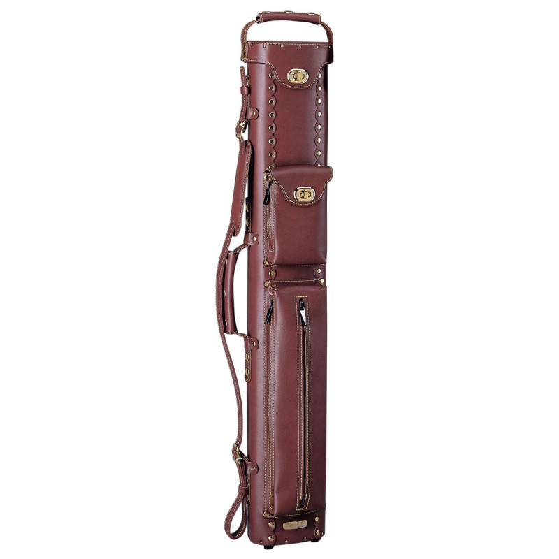 Instroke Cowboy Leather 2x3 Chestnut Case