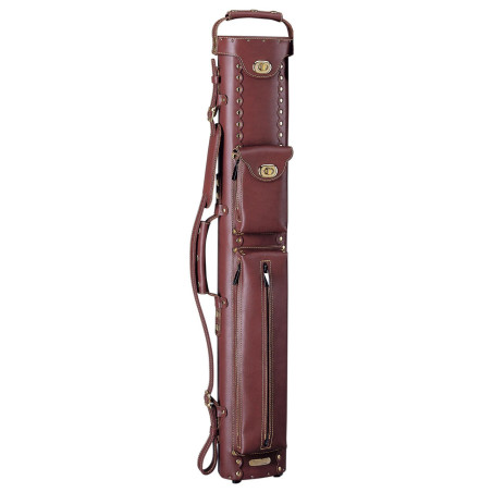 Instroke Cowboy Leather 2x3 Chestnut Case