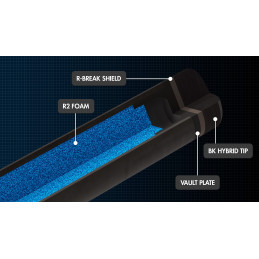 Baguette de casse Predator Rush avec grip caoutchouc