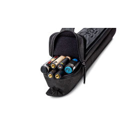 Predator Urbain Dark Grey Hard Pool Cue Case - 2 Butts x 4 Shafts