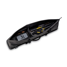 Predator Urbain Dark Grey Hard Pool Cue Case - 2 Butts x 4 Shafts
