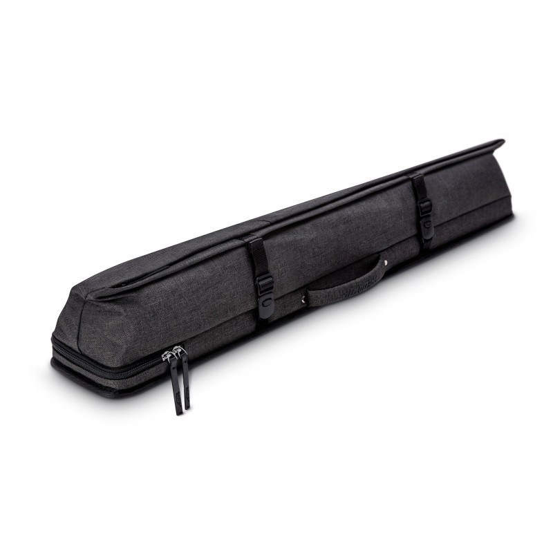 Predator Urbain Dark Grey Hard Pool Cue Case - 2 Butts x 4 Shafts