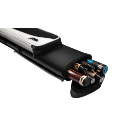 Predator Roadline Black/White Hard Pool Cue Case - 2 Butts x 4 Shafts