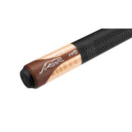 Predator Limited P3 REVO Mélange Curly Maple / Leopard Wood Pool Cue - No Wrap
