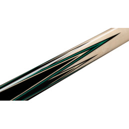 Predator 8-Point Sneaky Pete Classics Pool Cue - Black/Green Veneers - No Wrap