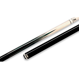 Predator 8-Point Sneaky Pete Classics Pool Cue - Black/Green Veneers - No Wrap