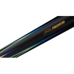 Predator 8-Point Sneaky Pete Classics Pool Cue - Black/Green Veneers - Linen Wrap