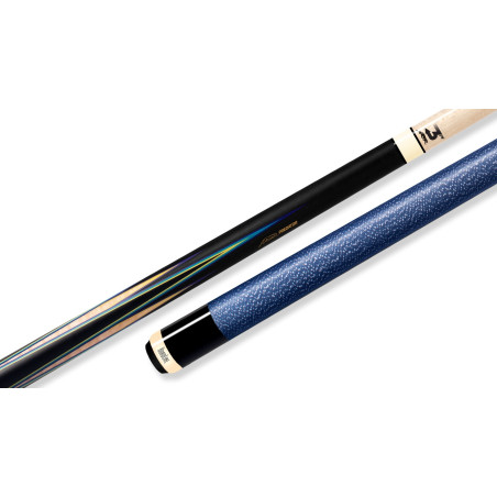 Predator 8-Point Sneaky Pete Classics Pool Cue - Black/Green Veneers - Linen Wrap