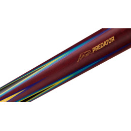 Predator 4 Point Sneaky Pete Black / Blue Points No Wrap Pool Cue