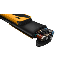 Predator Roadline Black/Yellow Hard Pool Cue Case - 2 Butts x 4 Shafts