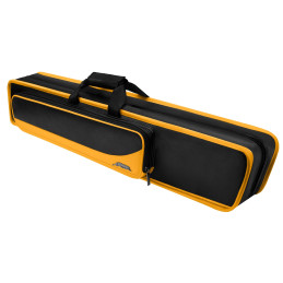 Predator Roadline Black/Yellow Soft Pool Cue Case - 4 Butts x 8 Shafts